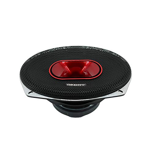 Gravity WZP69 Warzone Series 6x9 inch 4 Ohm Pro Midrange Coaxial Loud Corrugated Surround Speaker 4-Ohms with 800W Max, 1 Speaker Car Audio High Standard Reliability Testing Gravity WZP69 Warzone Series 6x9 inch 4 Ohm Pro Midrange Coaxial Loud Corrugated Surround Speaker 4-Ohms with 800W Max, 1 Speaker Car Audio High Standard Reliability Testing